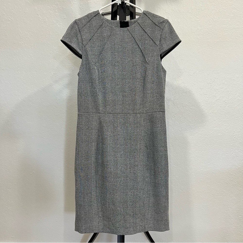 H&M Cap Sleeve Gray Women's Dress Size 10